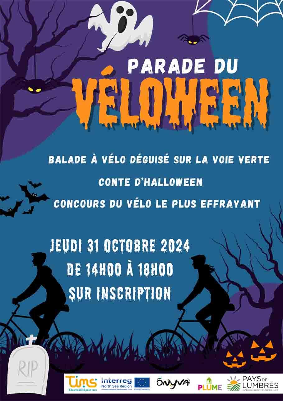 Flyers parade du veloween 2024 1